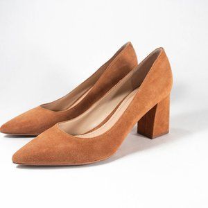 Marc Fisher LTD Zala Suede Pointed Toe Pumps